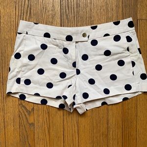 JCrew Polka Dot 4” Shorts